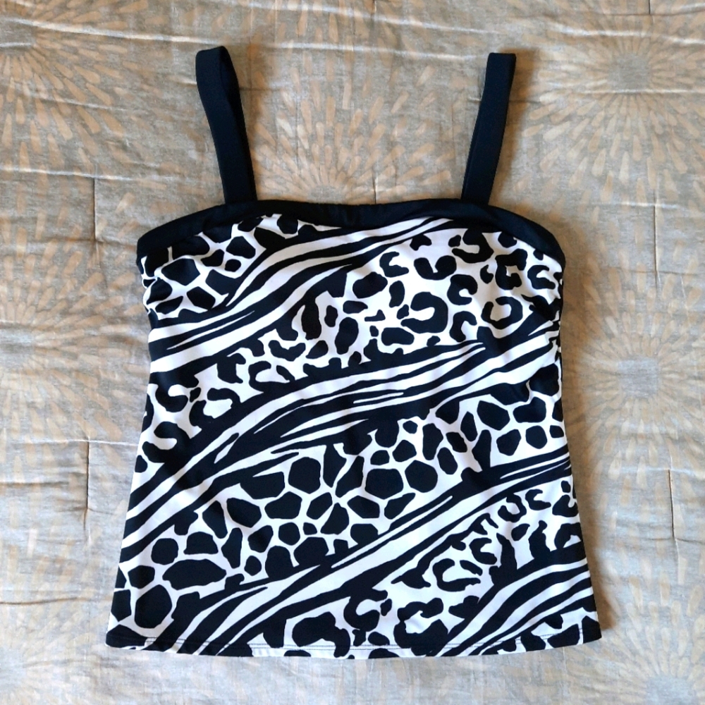 Miraclesuit swim top size 14